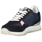 Chic Blue Sneakers with Contrasting Details
