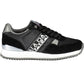 Chic Contrasting Lace-Up Sneakers