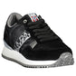 Chic Contrasting Lace-Up Sneakers