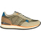 Beige Trailblazer Sneakers with Logo Accent