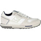 Elegant White Laced Sports Sneakers