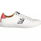 Sleek White Sneakers with Contrasting Details