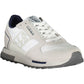 Elegant White Laced Sports Sneakers