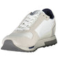Elegant White Laced Sports Sneakers