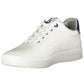 Sleek White Sneakers with Contrasting Accents