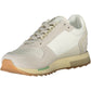 Sleek White Sneakers with Contrasting Accents
