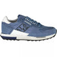 Sleek Blue Lace-Up Sport Sneakers