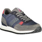 Chic Blue Lace-Up Sports Sneakers