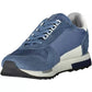Sleek Blue Lace-Up Sport Sneakers