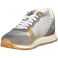 Chic Gray Lace-Up Sports Sneakers