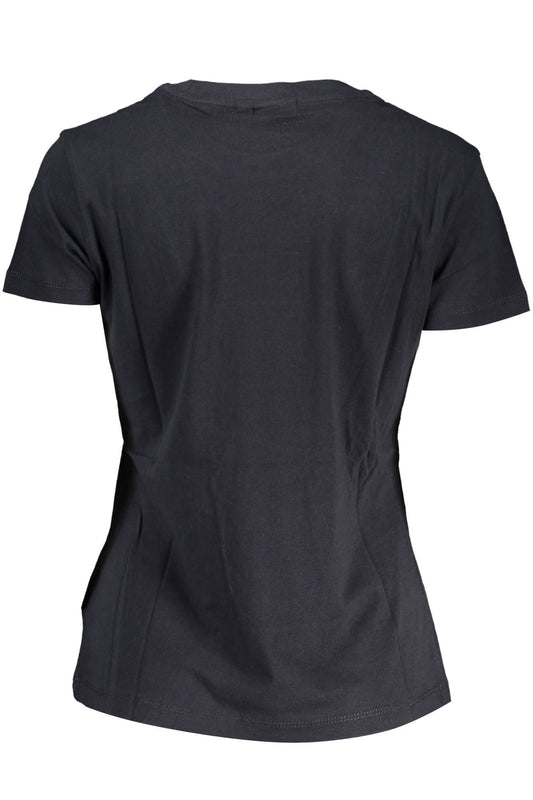 Chic Black Tee with Iconic Detailing