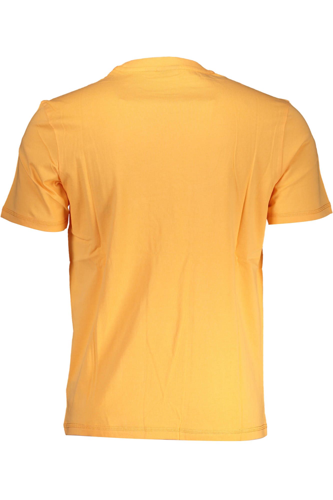 Vibrant Orange Tee with Signature Print