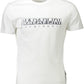 Elevated White Crew Neck Cotton Tee