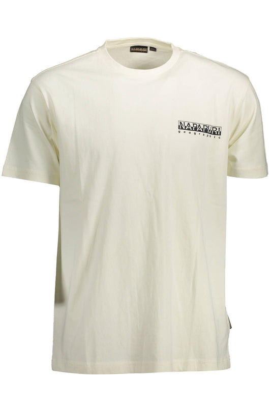Elevated Casual White Crew Neck Tee