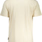 Elegant White Logo Print Tee