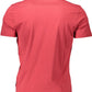 Radiant Red Crew Neck Logo Tee
