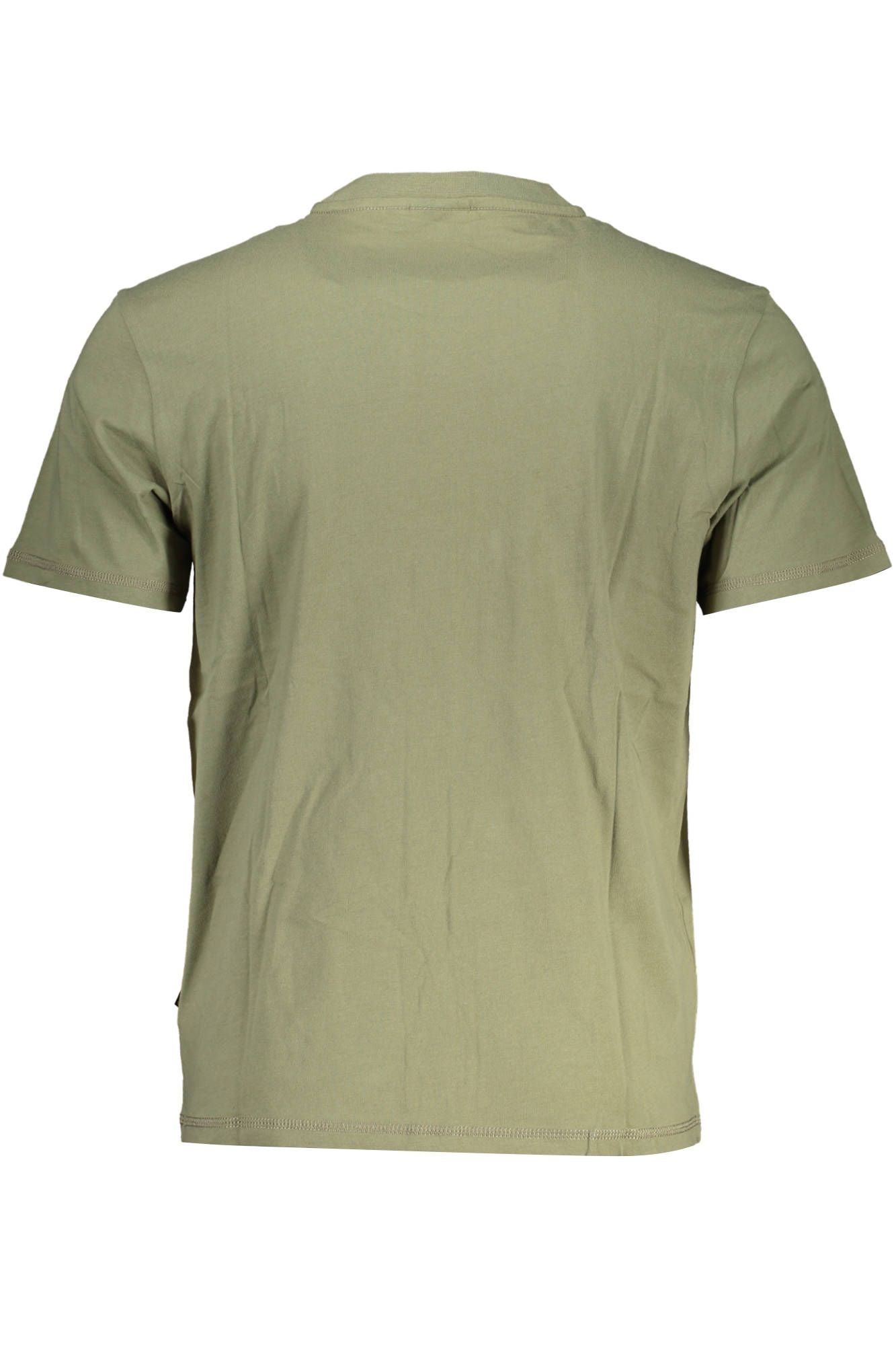 Emerald Green Round Neck Logo Tee