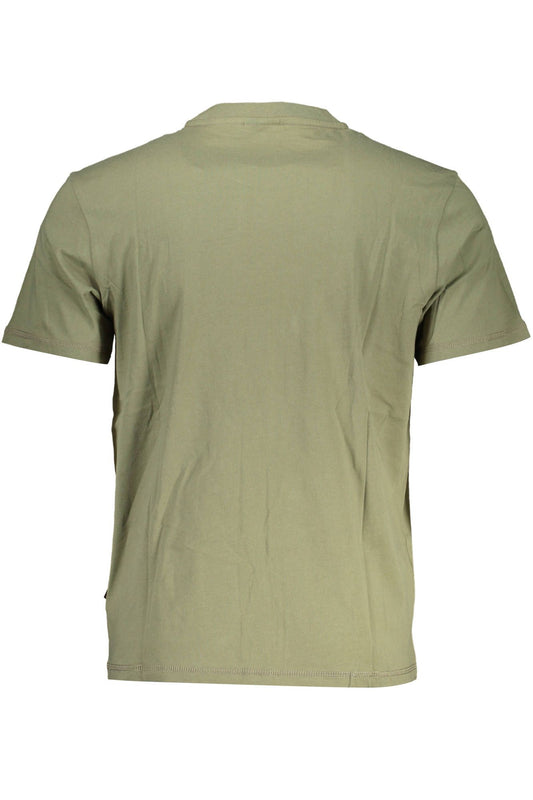 Emerald Green Round Neck Logo Tee