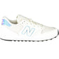 Chic White Lace-Up Sports Sneakers