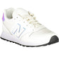 Chic White Lace-Up Sports Sneakers