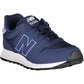 Chic Blue Lace-Up Sports Sneakers