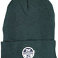 Chic Green Cotton Cap with Iconic Logo