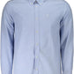 Elegant Light Blue Cotton Shirt for Men
