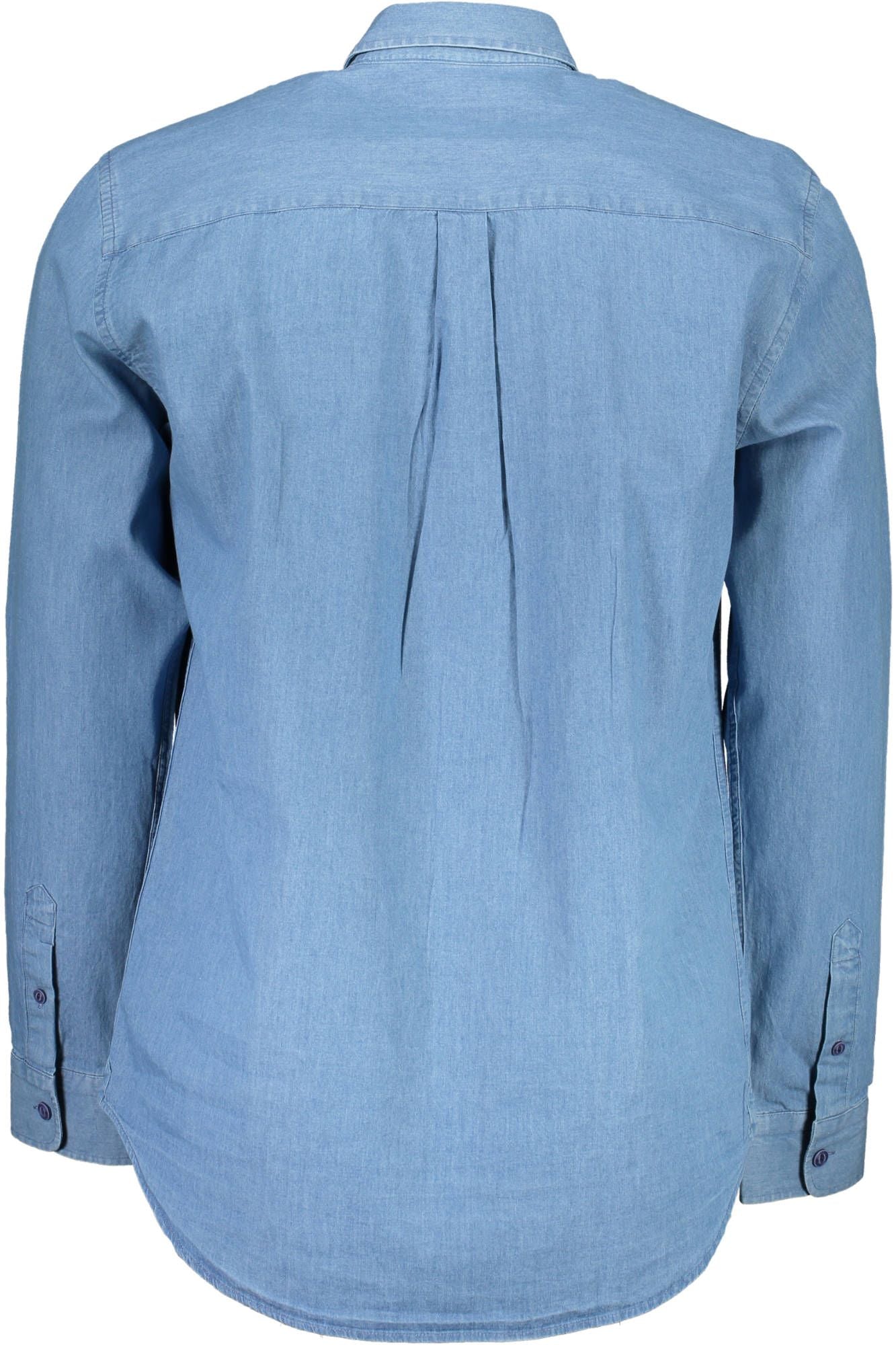 Elegant Light Blue Cotton Shirt for Men