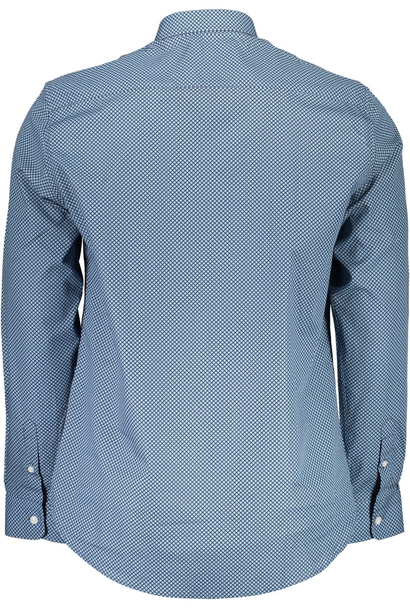 Classic Blue Italian Collar Shirt