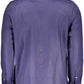 Elegant Blue Linen Long-Sleeve Shirt
