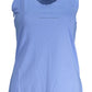 Chic Organic Cotton Tank Top with Logo Print