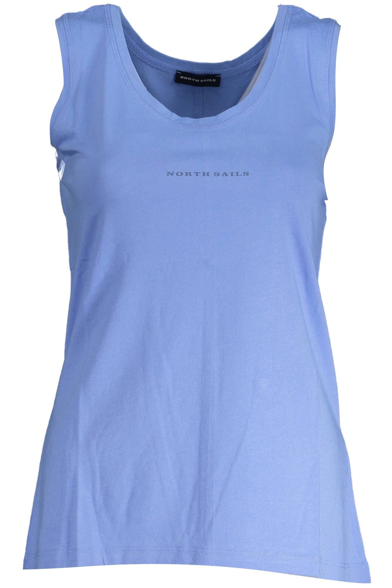 Chic Organic Cotton Tank Top with Logo Print