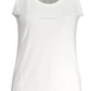 Chic Organic Cotton Tank Top with Logo Print