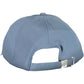 Chic Blue Visor Cap with Logo Accent