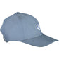 Chic Blue Visor Cap with Logo Accent