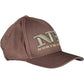 Chic Embroidered Cotton Cap with Visor