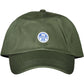 Green Cotton Cap with Visor and Logo Accent