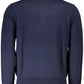 Chic High Collar Zip Cardigan in Organic Cotton