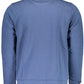 Elegant Long-Sleeved Zip Sweatshirt in Blue