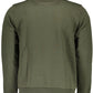 Sleek Green Full-Zip Sweatshirt