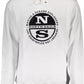 White Hooded Long-Sleeve Sweater