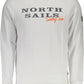 Sleek White Cotton Crewneck Sweatshirt