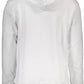 White Hooded Long-Sleeve Sweater