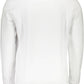 White Cotton Round Neck Sweater