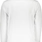 Sleek White Long-Sleeved Sweatshirt