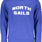 Chic Blue Round Neck Pullover Sweater