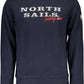 Blue Cotton Round Neck Sweatshirt