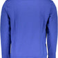 Ocean-Inspired Casual Blue Sweatshirt