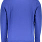Classic Long-Sleeve Round Neck Blue Sweater