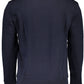 Chic Maritime-Inspired Blue Cotton Sweatshirt